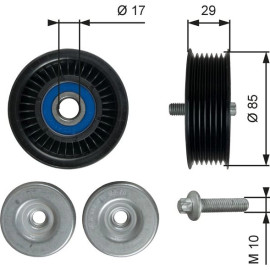 Umlenk-/Führungsrolle, Keilrippenriemen T36765 Umlenk-/Führungsrolle, Keilrippenriemen T36765