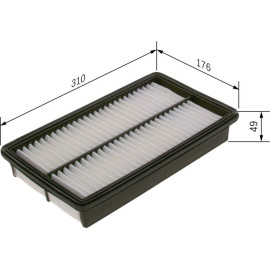 BOSCH F 026 400 495 Luftfilter BOSCH F 026 400 495 Luftfilter