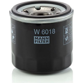 MANN-FILTER W 6018 Ölfilter M20x1.5, Anschraubfilter MANN-FILTER W 6018 Ölfilter M20x1.5, Anschraubfilter