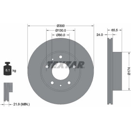 Bremsscheibe 92116703