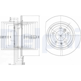 Bremsscheibe BG2431 Bremsscheibe BG2431