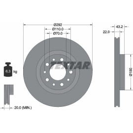 Bremsscheibe 92145303