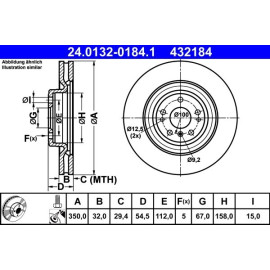Bremsscheibe 24.0132-0184.1