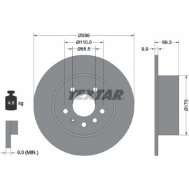Bremsscheibe 92075703