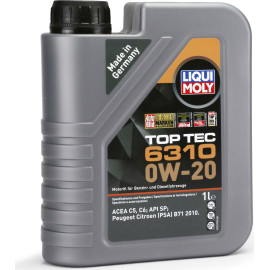 LIQUI MOLY 21875 Top Tec 6310 0W-20 (PSA B71 2010), 1l LIQUI MOLY 21875 Top Tec 6310 0W-20 (PSA B71 2010), 1l