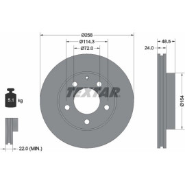 Bremsscheibe 92062000