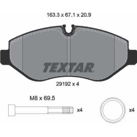 Textar 2919209 Bremsbelagsatz, Scheibenbremse Q+ Textar 2919209 Bremsbelagsatz, Scheibenbremse Q+