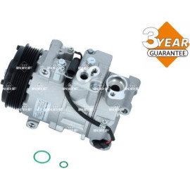 NRF 32214 Klimakompressor 7SEU17C, EASY FIT, 12V, PAG 46, mit PAG-Kompressoröl, mit Dichtring