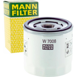 MANN-FILTER W 7008 Ölfilter 3/4-16 UNF, Rücklaufsperrventil