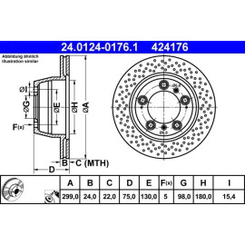 Bremsscheibe 24.0124-0176.1