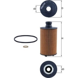 Ölfilter OX 1141D Ölfilter OX 1141D