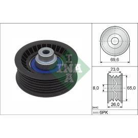 Umlenk-/Führungsrolle, Keilrippenriemen 532 0917 10