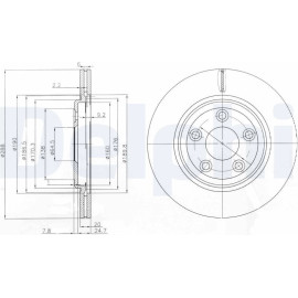 Bremsscheibe BG3512