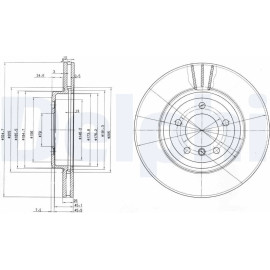 Bremsscheibe BG3830 Bremsscheibe BG3830