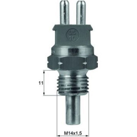 Sensor, Kühlmitteltemperatur TSE 2