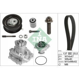Wasserpumpe + Zahnriemensatz 530 0377 31 Wasserpumpe + Zahnriemensatz 530 0377 31