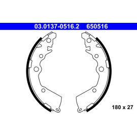 Bremsbackensatz 03.0137-0516.2
