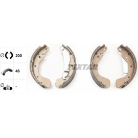 Bremsbackensatz 91058200 Bremsbackensatz 91058200