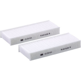 MANN-FILTER CU 26 014-2 Innenraumfilter, Partikelfilter MANN-FILTER CU 26 014-2 Innenraumfilter, Partikelfilter