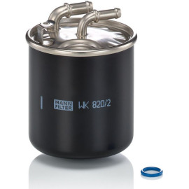 MANN-FILTER WK 820/2 x Kraftstofffilter 10mm, 8mm, mit Dichtung MANN-FILTER WK 820/2 x Kraftstofffilter 10mm, 8mm, mit Dichtung