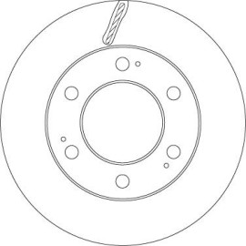 Bremsscheibe DF6882 Bremsscheibe DF6882