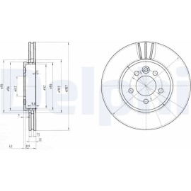 Bremsscheibe BG3503 Bremsscheibe BG3503