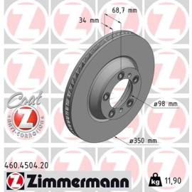 Bremsscheibe 460.4504.20