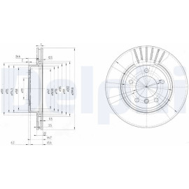 Bremsscheibe BG3527C Bremsscheibe BG3527C