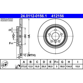 Bremsscheibe 24.0112-0156.1