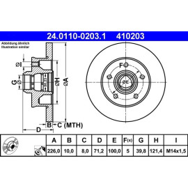Bremsscheibe 24.0110-0203.1