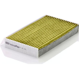 MANN-FILTER FP 26 005 Innenraumfilter FreciousPlus Aktivkohlefilter mit Polyphenol, antibakteriell, Feinstaubfilter (PM 2.5)