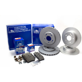 ATE BREMSSCHEIBEN + BELÄGE VORNE + HINTEN für MERCEDES W203 C209 R171 ATE BREMSSCHEIBEN + BELÄGE VORNE + HINTEN für MERCEDES W203 C209 R171