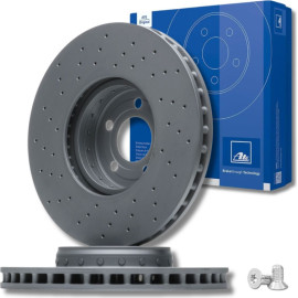 ATE 24.0132-0300.2 Bremsscheibe 342mm für MERCEDES C-Klasse, E-Klasse, CLS, zweiteilige Bremsscheibe