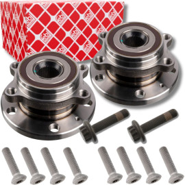 2x FEBI 179778 Radlagersatz mit Radnabe, ABS-Sensor, magnetischen Sensorring und Befestigungsschrauben, 136 mm 2x FEBI 179778 Radlagersatz mit Radnabe, ABS-Sensor, magnetischen Sensorring und Befestigungsschrauben, 136 mm