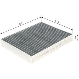 BOSCH 1 987 435 512 Innenraumfilter FILTER+pro BOSCH 1 987 435 512 Innenraumfilter FILTER+pro