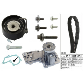Wasserpumpe + Zahnriemensatz 530 0495 30 Wasserpumpe + Zahnriemensatz 530 0495 30