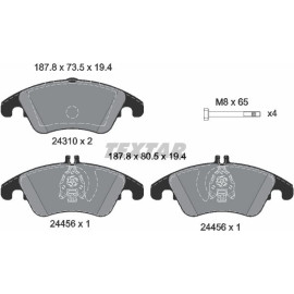 Bremsbelagsatz, Scheibenbremse 2431001 Bremsbelagsatz, Scheibenbremse 2431001