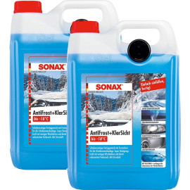 2x SONAX 01345000 Scheibenfrostschutz bis -18°C Citrus, 10L 2x SONAX 01345000 Scheibenfrostschutz bis -18°C Citrus, 10L