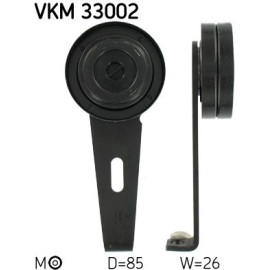 Spannrolle, Keilrippenriemen VKM 33002 Spannrolle, Keilrippenriemen VKM 33002