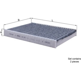 Filter, Innenraumluft LAK 467/S