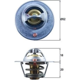 Thermostat, Kühlmittel TX 185 82D