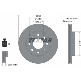 Bremsscheibe 92103903 Bremsscheibe 92103903
