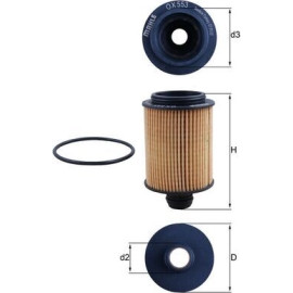 Ölfilter OX 553D