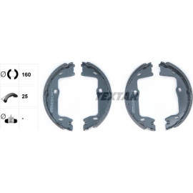Bremsbackensatz, Feststellbremse 91018400 Bremsbackensatz, Feststellbremse 91018400