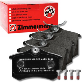 ZIMMERMANN 20961.172.1 Bremsbeläge mit Schrauben ZIMMERMANN 20961.172.1 Bremsbeläge mit Schrauben