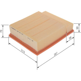 BOSCH F 026 400 437 Luftfilter