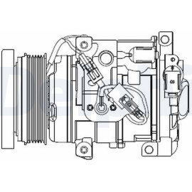 Kompressor, Klimaanlage CS20508 Kompressor, Klimaanlage CS20508