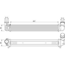 Ladeluftkühler 818389
