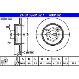Bremsscheibe 24.0109-0162.1