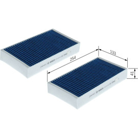 BOSCH 0 986 628 660 Filter, Innenraumluft FILTER+pro BOSCH 0 986 628 660 Filter, Innenraumluft FILTER+pro